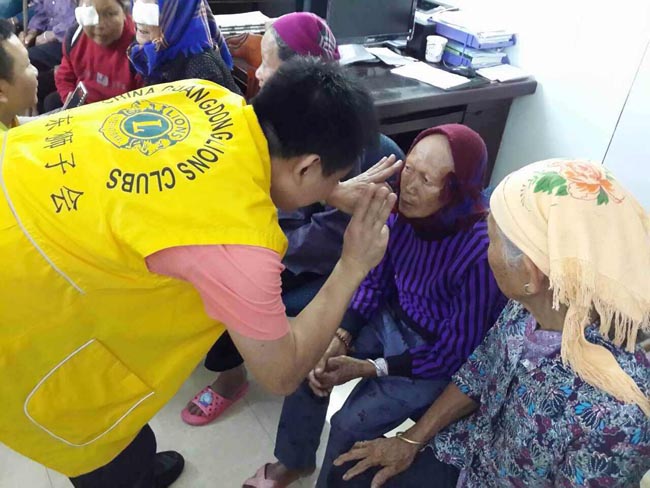 廣州博皓復合材料有限公司參加廣東獅子會星海服務隊三亞免費白內(nèi)障手術行動