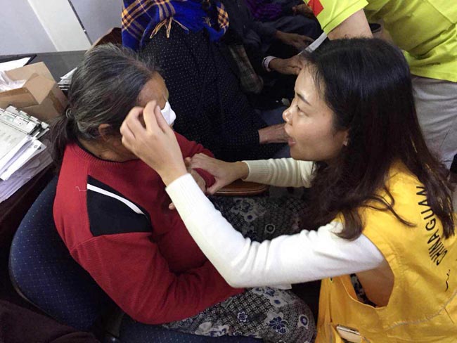 廣州博皓復合材料有限公司參加廣東獅子會星海服務隊三亞免費白內(nèi)障手術行動